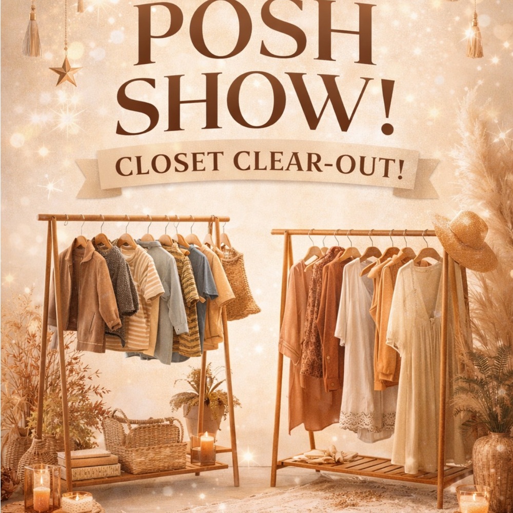 Live Posh Show Flyer